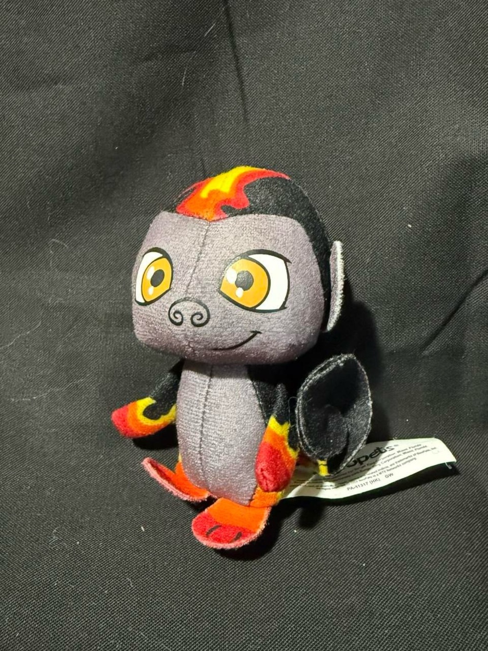 🔥 2008 Fire Mynci Neopets Plushie – Burger King Exclusive 🔥